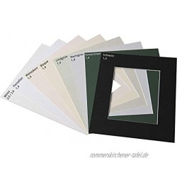 ASP-Galeriebedarf Fertig-Passepartout 50 x 70 cm für Bildformat 30 x 45 cm Farbe: Weiß gedeckt 2,0 mm