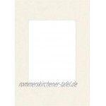 Hama Premium Passepartout 30 x 40 cm für Bilder im Format 20 x 28 schneeweiß