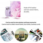 Akozon Mini 96 Taschen Foto-PU-Album für Mini 11 9 8 7+ Film Rosa 3 Zoll Telefonpostkarten Sammeln Reisespeicher Fotospeicher Drucker Fotobuch Namenskartenhalter