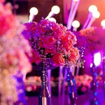 Sziqiqi 90cm Minimalistische Eisenkerzenständer Hochzeit Bühne Deko Hochzeit Blumen Ständer Tischdeko Kerzenständer Silber-90cm