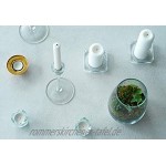 Ikea Väsnas 602.590.96 Teelichthalter aus klarem Glas stapelbar 6,4 cm 24 Stück