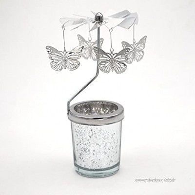 Yunso Schmetterlinng-Teelichthalter Kerzenhalter