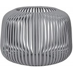 Blomus Laterne Lito XS Indoor Windlicht Kerzenhalter Stahl pulverbeschichtet Steel Gray 10 cm 66213