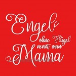 Geschenke 24: Windlicht Engel ohne Flügel nennt Man Mama dekoratives Teelicht zum Muttertag schöne Geschenkidee für Mütter Tivoli