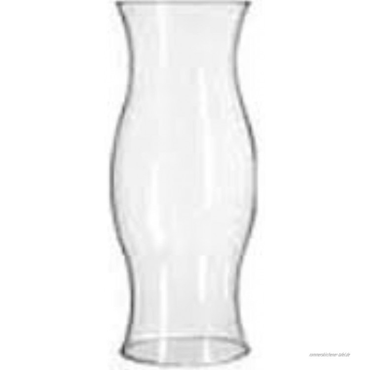 Großes Windlicht Glaszylinder ohne Boden klares Glas Kerzenleuchter mundgeblasen Öffnung unten und oben ca. 9 cm Höhe ca. 22 cm Durchmesser Breiteste Stelle 12 cm ohne Boden Oberstdorfer Glashütte