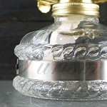 KOLIT Retro Öllampe Mittelmeer Kunsthandwerk Öllaterne Vintage Petroleumlampe Glas Lampenschirm mit Dimm-Regler und Griff Hochzeit Lichter