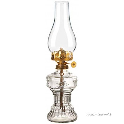 OSALADI Glas Petroleum Öllampe Klar Sockel Stil Öllampe Vintage Glas Petroleumlampe für Raumdekor Hochzeit Schlafzimmer