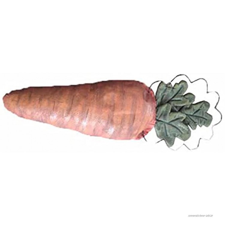 Craft Outlet 9x24 Fabric Carrot Figurine Stoff Mehrfarbig