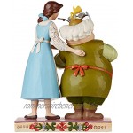 Enesco Disney Traditions by Jim Shore Die Schöne und das Biest Belle und Maurice der Erfinder 22,9 cm Mehrfarbig