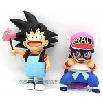 GDDG Dr Slum Arale Cosplay Dragon Ball Z ist Goku Krillin Anime Cartoon Lustige Sammlung PVC Figur Spielzeug Modell 18 ~ 24m 4 Arten d