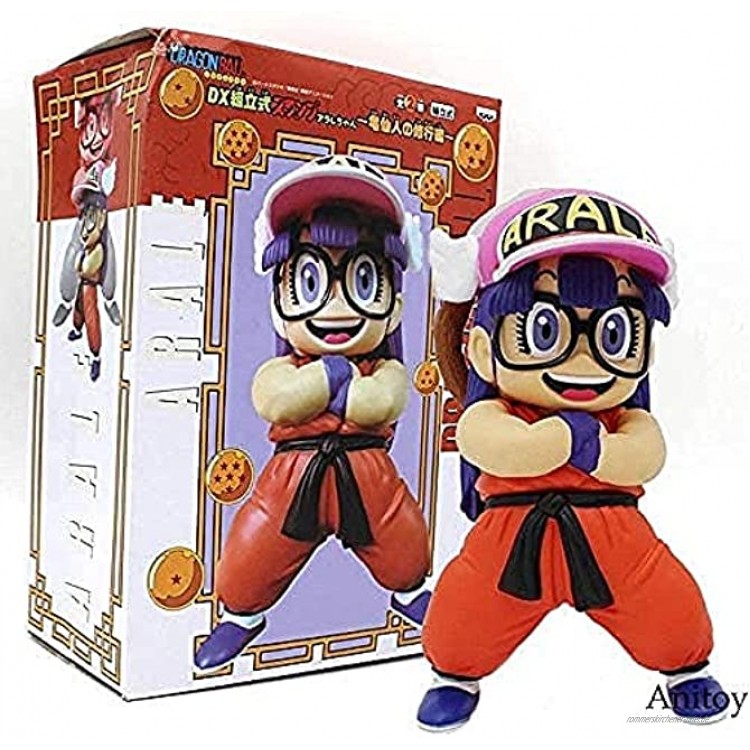 GDDG Dr Slum Arale Cosplay Dragon Ball Z ist Goku Krillin Anime Cartoon Lustige Sammlung PVC Figur Spielzeug Modell 18 ~ 24m 4 Arten d