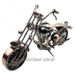 LCSD-Ornamente. Großes Harley Motorrad-Modell Home Decoration Dekoration Eisen-Fertigkeiten kreatives Geschenk 21cm * 7cm * 11cm Color : Gray