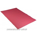RM Design Indoor & Outdoor Teppich für Terrasse Balkon & Haus Pink & Orange mit Muster 120 x 180 cm