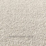 Taracarpet Teppich Kurzflor weicher Designer Uni Bodenbelag Madrid fürs Wohnzimmer Kinderzimmer Schlafzimmer und die Küche geeignet Creme Weiss 160x220 cm