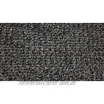 Floorcover Fußmatte rutschfest Türvorleger & Schmutzabstreifer in Grautönen bleibt der Schmutz draußen und das Zuhause sauber 40 x 60 cm Braun