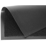 Fußmatte Schmutzfang-Matte FLASH – Schwarz mit Glitzer-Fäden 40 x 60 cm Waschbare Rutschfeste Pflegeleichte Eingangsmatte Sauberlauf-Matte Türvorleger für Innen & Außen