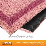 getDigital Einhorn Fußmatte Türmatte | Top-Qualität: Aus 100% natürlichen Kokosfasern für gründliche Reinigung | 60x40cm rosa vollflächig bedruckt für außen und innen