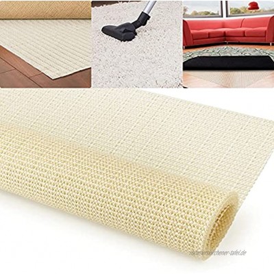 80x150cm Teppichunterlage AntiRutsch Teppichunterlage Antirutschmatte Zuschneidbar für Teppiche Schränke Badezimmer Schlafzimmer