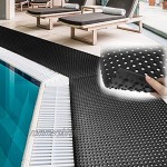 Anti-Rutschmatte Pool Runner | Gummiläufer für Schwimmbad Industrie oder Küchen | rutschhemmend | viele Größen | 100x150 cm