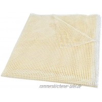 JAOMON Teppich Anti-Rutsch-Teppichmatte Teppich-Unterlage rutschfeste Teppichunterlage für Harte Oberflächen wie Boden 150x230 cm