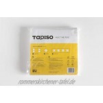 TAPISO Antirutschmatte Teppichunterlage Teppichgleitschutz Teppich Stopper Rutschschutz Teppichunterleger 50 x 50 cm