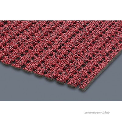 AKO Sicherheits-Stufenmatte Rutschfest 30 x 73 cm R13- Made in Germany Rot 1 Stück