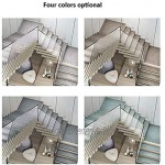BUYAOBIAOXL Stufenmatten Treppenmatten Stufenmatte Treppen-Teppich Rechteck Einfarbig Selbstklebend Kurzer Flaum rutschfest 4 Farben 5 Größen Color : C- 30X140CM Size : 5pcs
