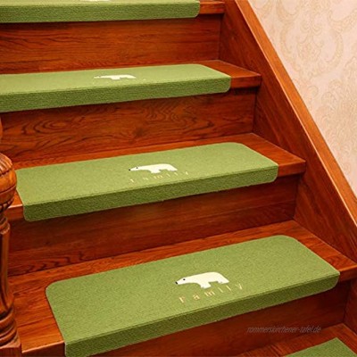 Carpets Stufenmatten Treppen-Teppich Stair Tread Pads rutschfeste Selbstklebende Teppich-Nachtleuchtende Pads Satz Treppenläufer Morden Abstract Multi Style Run-anmy0728 Color : D1-S Size : 4PCS