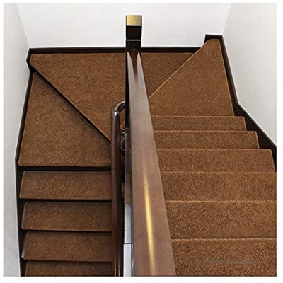 LJJL Stufenmatten Treppen Teppich Anti-Rutsch-Eindickung Mute Schritt Werden Kann Feste Mat Mat Schmutzig Gesunde Und Umweltfreundliche Leicht Zu Reinigen Color : B-Pack of 1 Size : 90x24+3CM