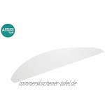 PremiumPlus Antirutschfolie Anti-Rutsch Stufenmatten transparent selbstklebend Rutschschutz Rutschhemmung R10 DIN 51130 180x600 mm halbrund