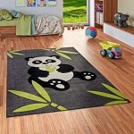 Kinder Spiel Teppich Savona Kids Pandabär Größe:120x170 cm