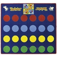 Original Spielteppich "Twister" Maße ca. 135 x 145 cm