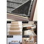 Dreieckiger Teppich-Greifer doppelseitig rutschfest wiederverwendbar für Teppiche Schubladen rutschfest 16 Stück