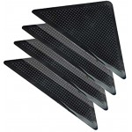 Dreieckiger Teppich-Greifer doppelseitig rutschfest wiederverwendbar für Teppiche Schubladen rutschfest 16 Stück