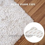 PW TOOLS Teppichgreifer 10 Stück Anti-Curling-Teppichgreifer-Teppich-Pad Teppichband Rutschfestes erneuerbares Teppichband für Holzböden Fliesenböden Teppiche Fußmatten Wal