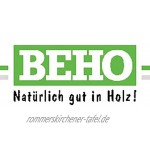 Beho Natürlich gut in Holz Teak Schale oval 2763 20x14x6 cm handgefertigt Unikat Obstschale Deko usw.