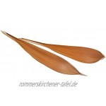 NaDeco Kokosblatt groß 60-80cm Kokos Blatt Kokosschle Palmenschale Dekoschale Dekoblatt Palmenblatt Bananenblatt