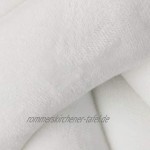 Relaxdays Knotenkissen geknotetes Kissen für Sofa Bett dekorativ skandinavisch Zierkissen Knoten Ø 25 cm weiß