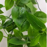 Künstliche Hängepflanzen Künstliche Grünpflanzenblätter Rebe Künstliche Pflanzen für Indoor Outdoor Hochzeitsgarten Wanddekoration
