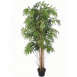 Kunstpflanze Big Bambus im Blumentopf 150 cm Deko Pflanze Zimmerpflanze künstlich Kunstbaum