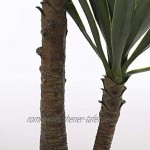 Mica decorations künstliche Yucca Palme Yuccapalme im Kunststofftopf h 120 x d 60cm