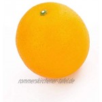 artplants.de Künstliche Orange 8cm Künstliches Obst Deko Früchte