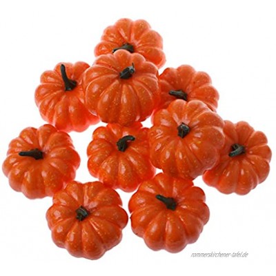Autone Lebensechte künstliche Kürbis für Halloween künstliche Früchte Gemüse Heim-Party-Dekoration