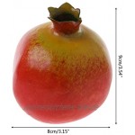 Cold Toy Granatapfel Deko Kunstobst Kunstgemüse künstliches Obst Gemüse Dekoration