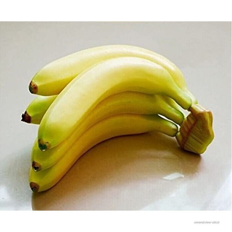 Musuntas 5PCS banane Kunstobst Obst Dekoobst Deko künstliches Obst