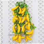Ruluti Künstliche Banane Skewers Simulation Frucht Gemüse Kleidung Ornament Home Wand Gefälschte Gemüse Wanddekoration Fotografie Requisiten Obst