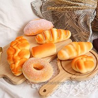 N\C Künstliches Brot Simulation Lebensmittel Modell Fake Donut Home Dekoration Schaufenster Display Fotografie Requisiten Tischdekoration lustiges Spielzeug
