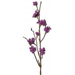 artplants.de Künstlicher Liebesperlenstrauch Larina violett 50cm Deko Zweig Kunst Beeren