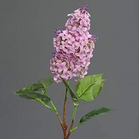 mucplants Künstlicher Fliederstecker Künstlicher Fliederzweig Dusty-Pink Kunstzweig Kunstblumen Künstliche Blumen Seidenblumen Kunstpflanze