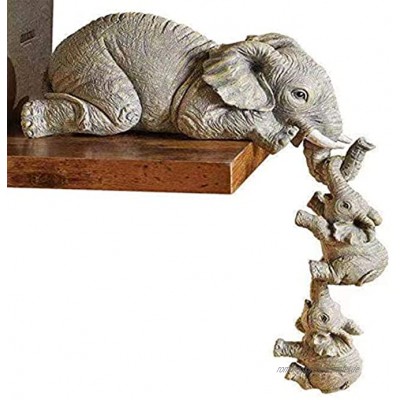 Elefanten Figuren Deko Resin Elephant Sitter Statue Skulptur Ornament Elefanten Kunst Figuren Handwerk Dekoration Wohnkultur Tier Ornament Deko Wohnzimmer Geschenke